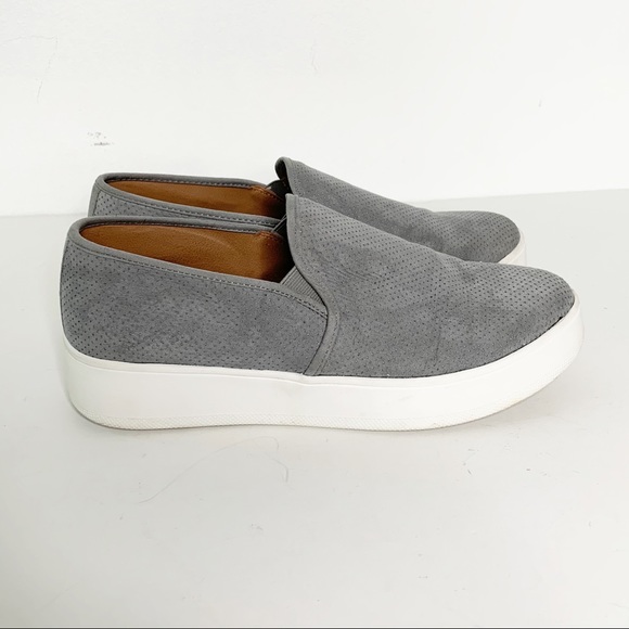 Steve Madden Shoes - Steve Madden Gracy Grey Slip On Sneaker Shoe